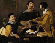 Diego Velazquez Musical Trio (df01) oil painting picture wholesale